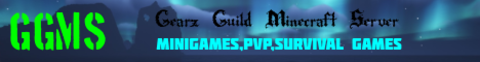 GGMS Gearz Guild Minecraft Server